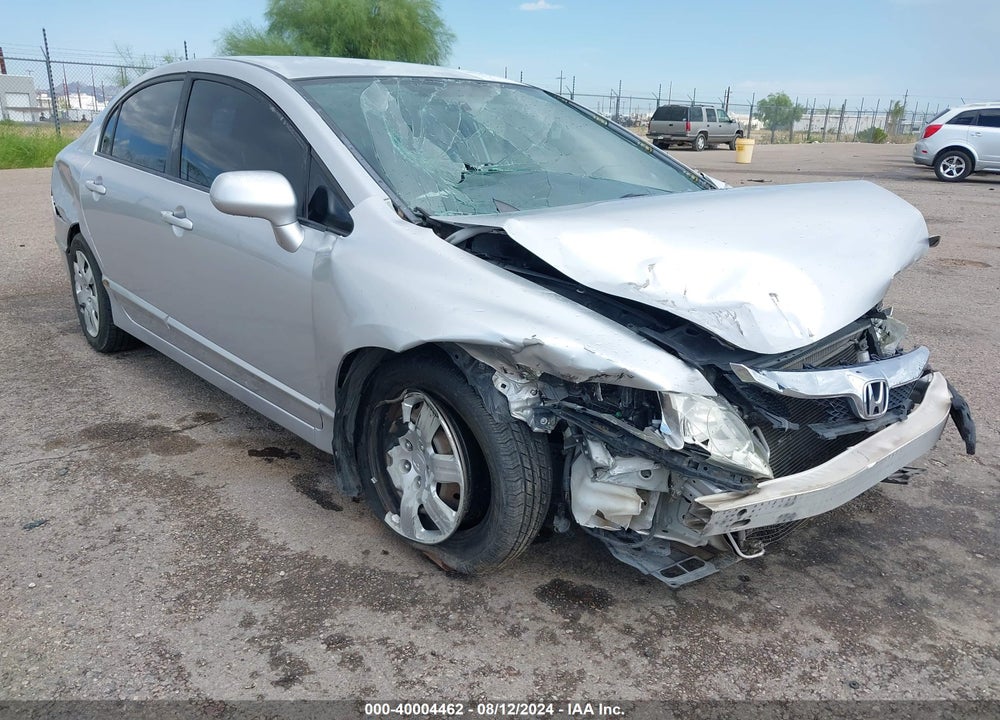 2009 HONDA CIVIC LX VIN: 2HGFA16569H363221