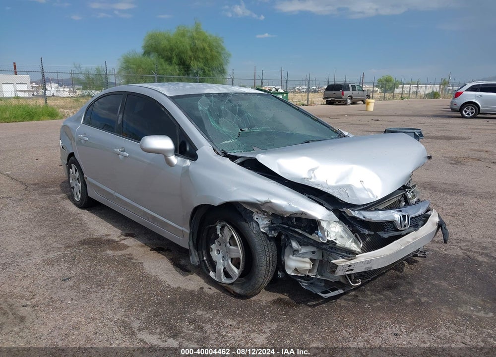 2009 HONDA CIVIC LX VIN: 2HGFA16569H363221