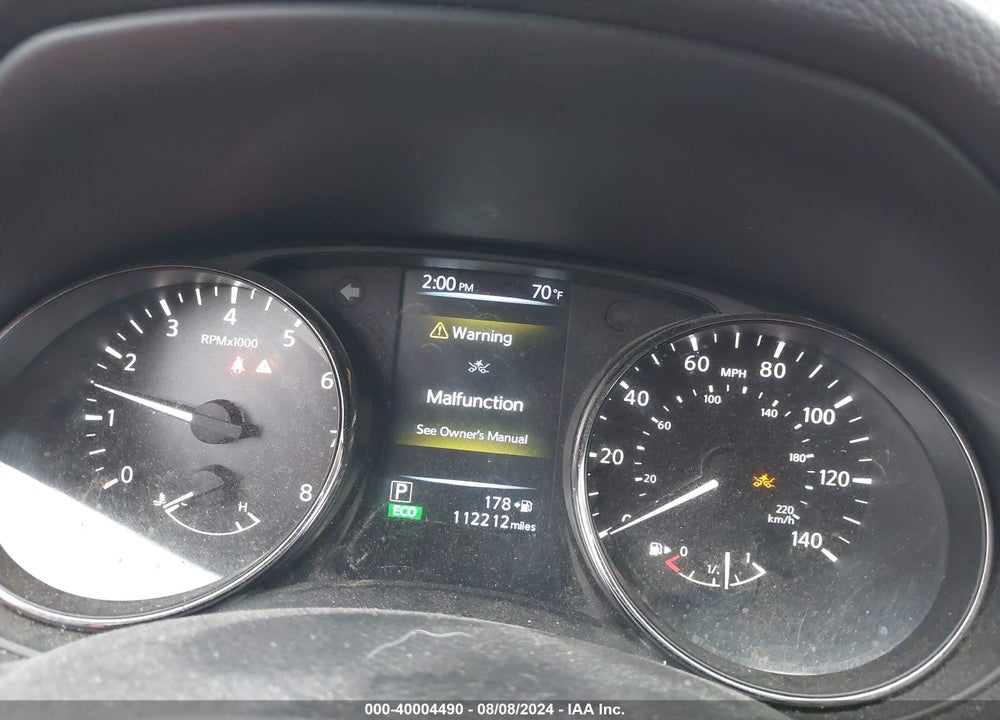 2017 NISSAN ROGUE SV VIN: JN8AT2MV7HW027416