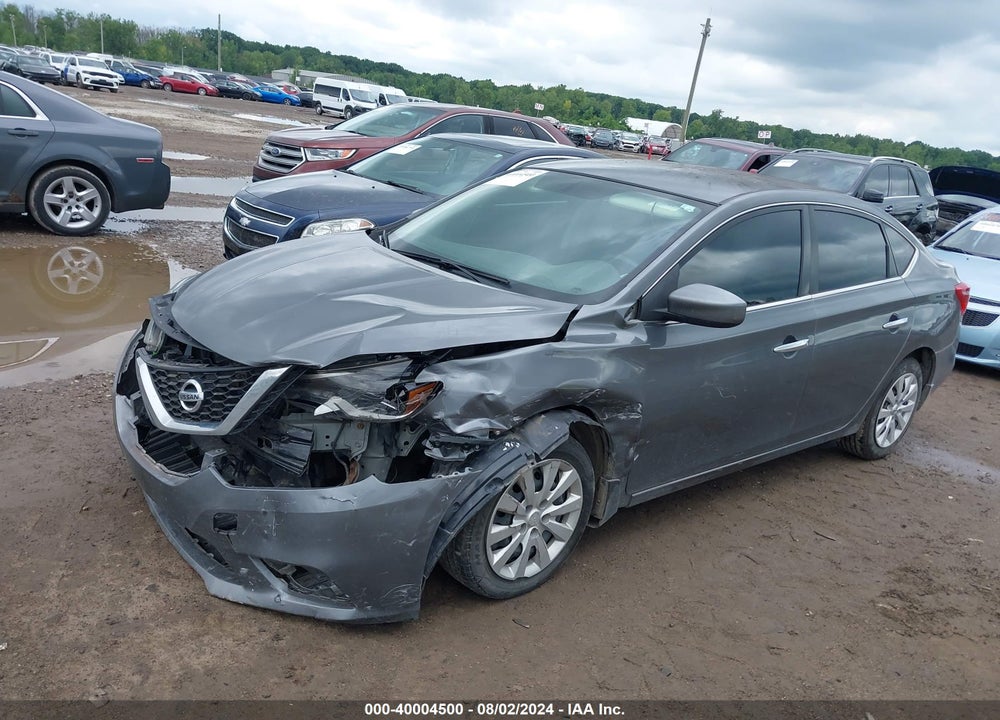 2019 NISSAN SENTRA S VIN: 3N1AB7AP9KY274795