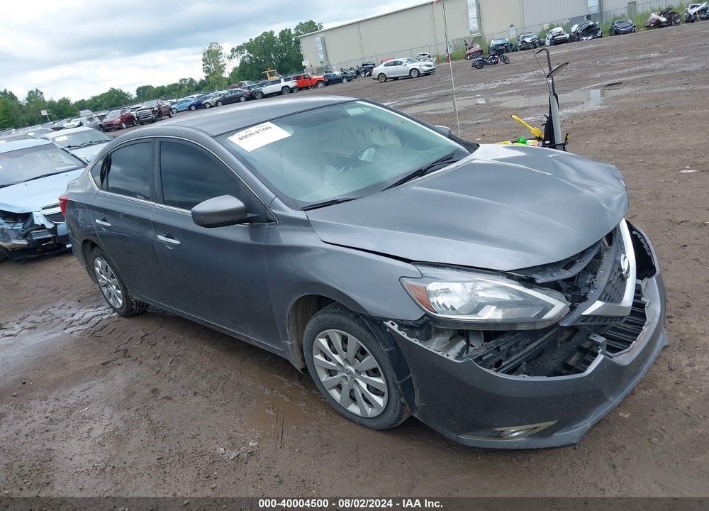 2019 NISSAN SENTRA S VIN: 3N1AB7AP9KY274795