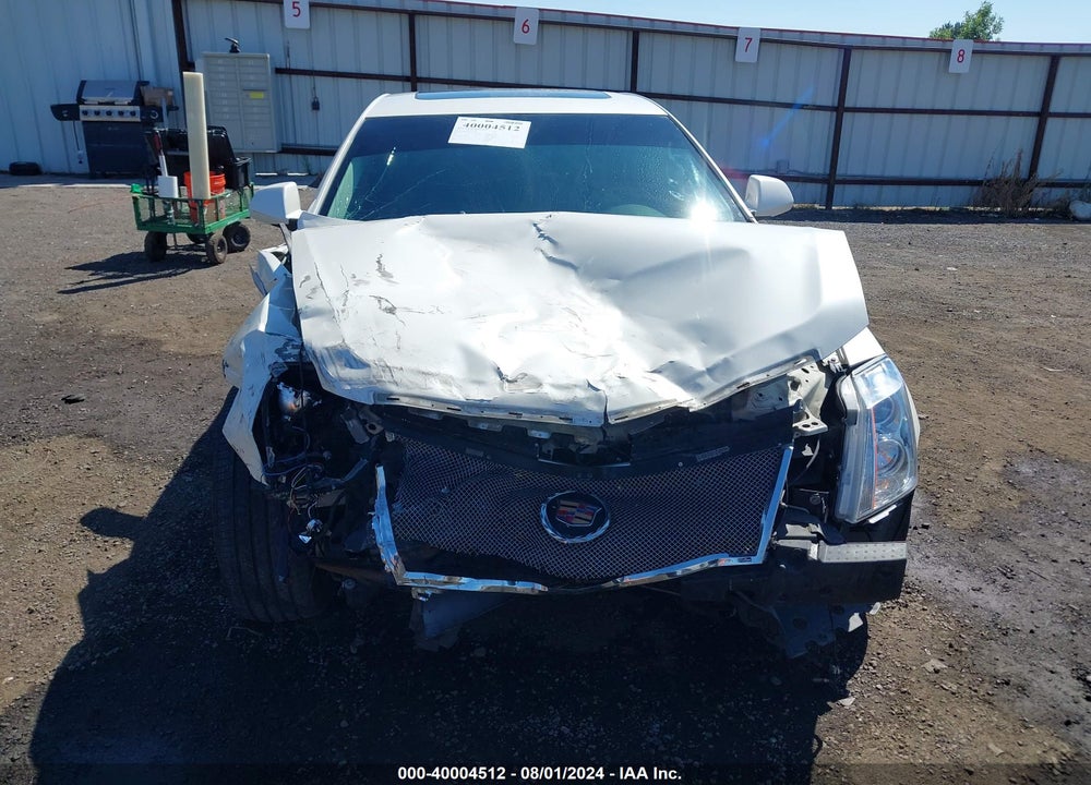 2012 CADILLAC CTS PERFORMANCE VIN: 1G6DM5E38C0151696