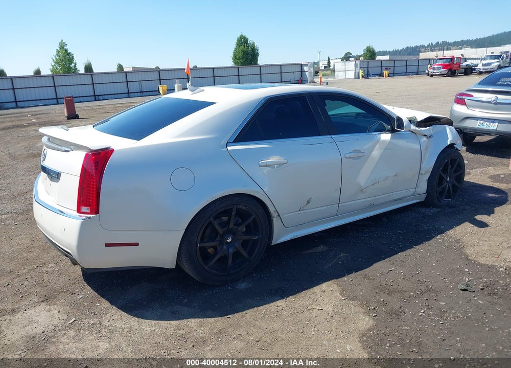 2012 CADILLAC CTS PERFORMANCE VIN: 1G6DM5E38C0151696