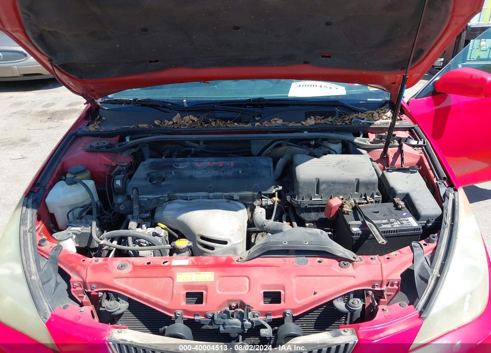 2004 TOYOTA CAMRY SOLARA SE VIN: 4T1CE38P44U887565