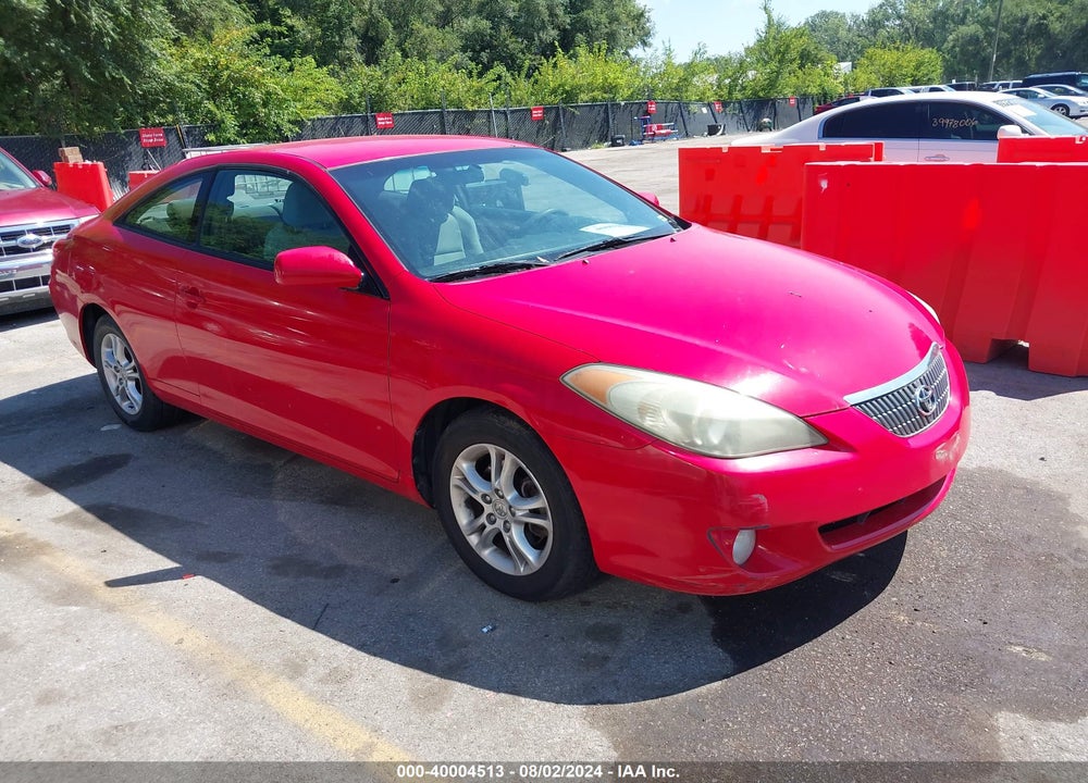 2004 TOYOTA CAMRY SOLARA SE VIN: 4T1CE38P44U887565