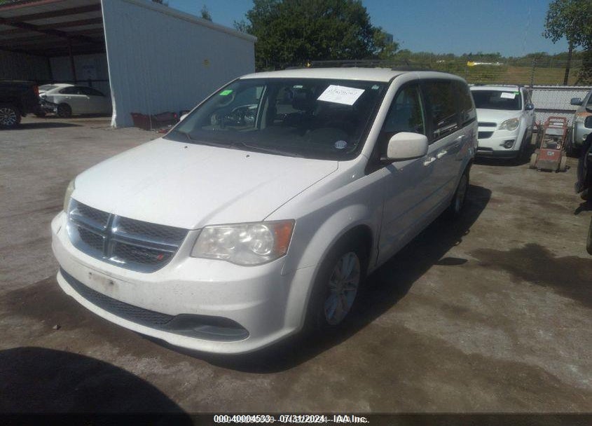 2013 DODGE GRAND CARAVAN SXT VIN: 2C4RDGCG3DR738433