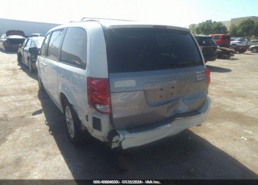 2013 DODGE GRAND CARAVAN SXT VIN: 2C4RDGCG3DR738433