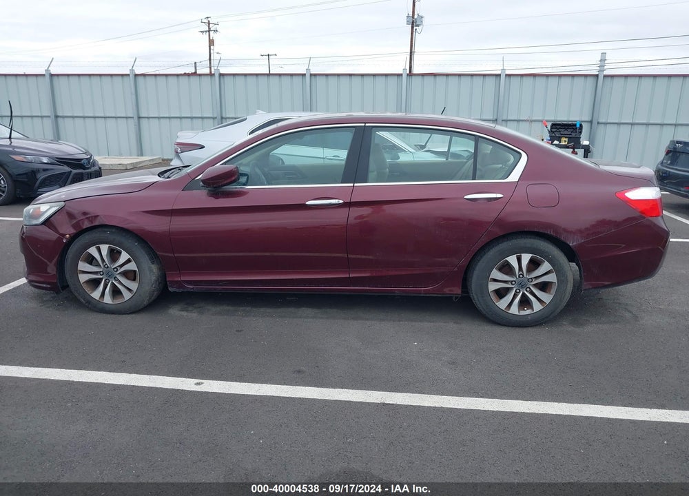 2014 HONDA ACCORD VIN: 1HGCR2F37EA173128