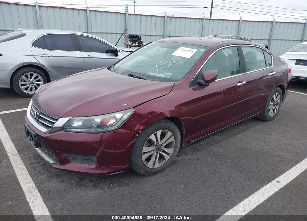 2014 HONDA ACCORD VIN: 1HGCR2F37EA173128