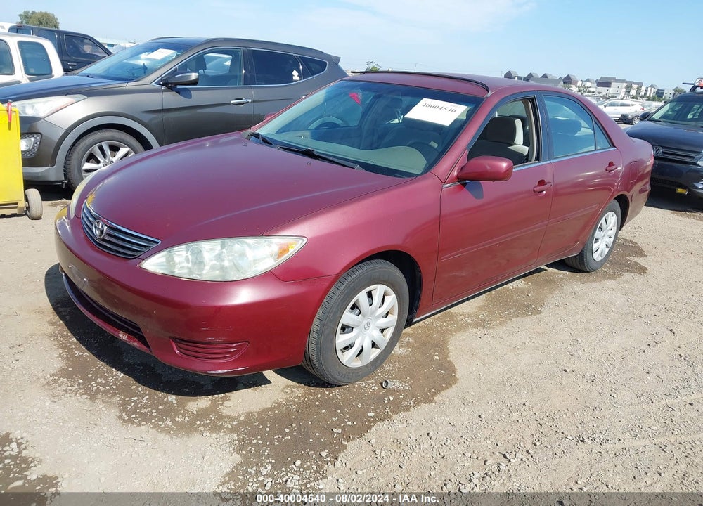 2006 TOYOTA CAMRY LE VIN: 4T1BE32K66U124121