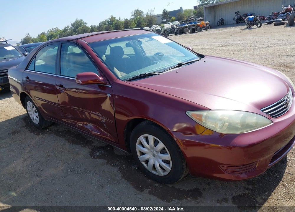 2006 TOYOTA CAMRY LE VIN: 4T1BE32K66U124121
