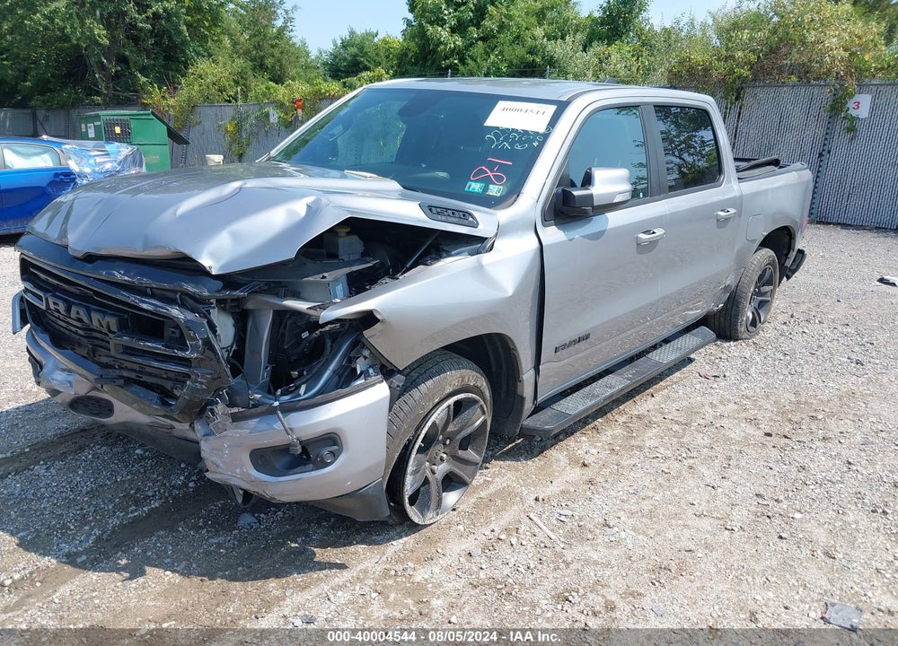 2020 RAM 1500 BIG HORN 4X4 5'7 BOX VIN: 1C6SRFFT1LN184124