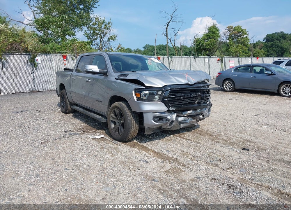 2020 RAM 1500 BIG HORN 4X4 5'7 BOX VIN: 1C6SRFFT1LN184124