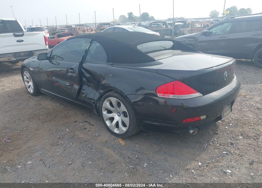 2006 BMW 650I VIN: WBAEK13426CN75614
