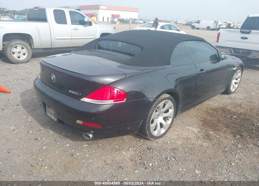2006 BMW 650I VIN: WBAEK13426CN75614