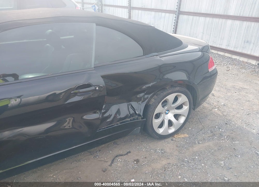 2006 BMW 650I VIN: WBAEK13426CN75614