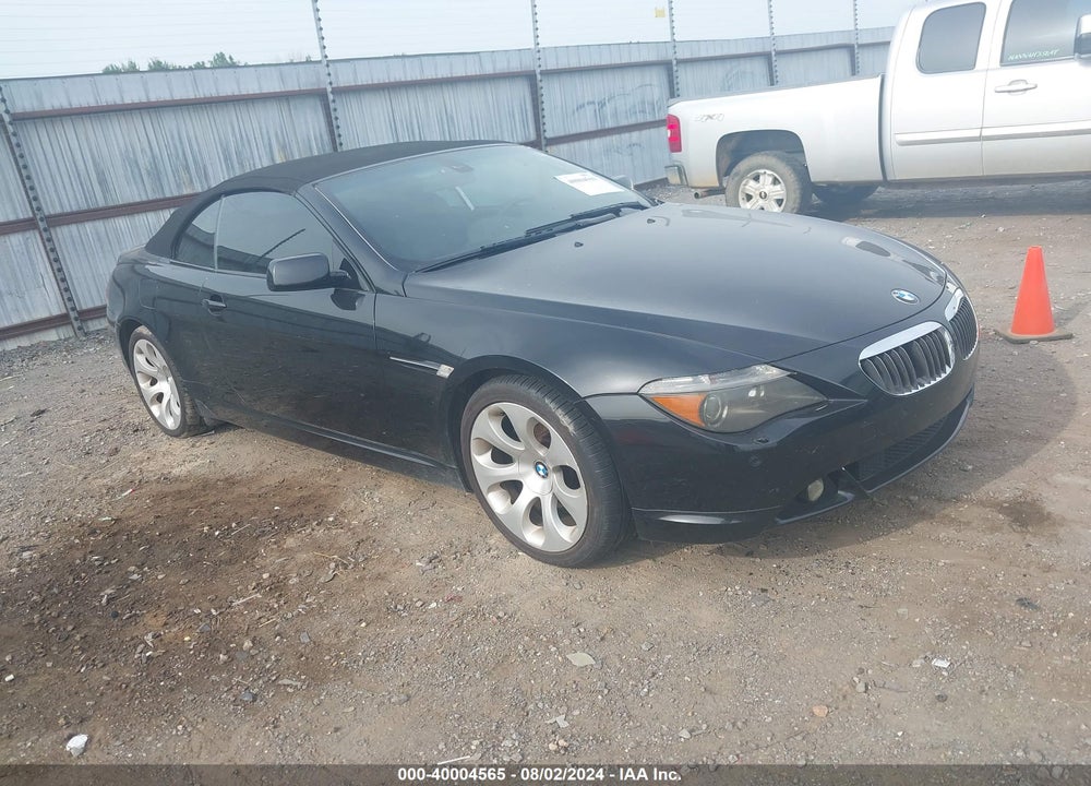 2006 BMW 650I VIN: WBAEK13426CN75614