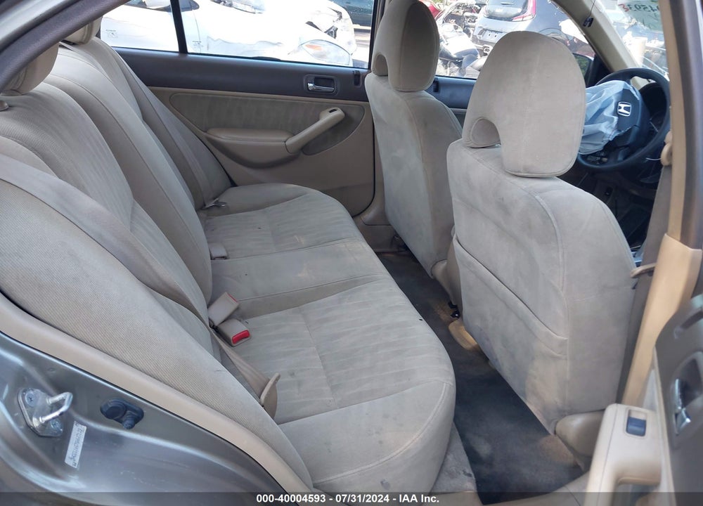 2005 HONDA CIVIC LX VIN: 2HGES16575H607123