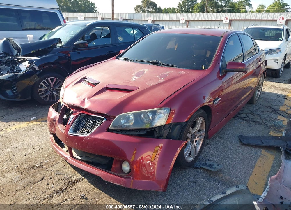 2009 PONTIAC G8 VIN: 6G2ER57789L190709