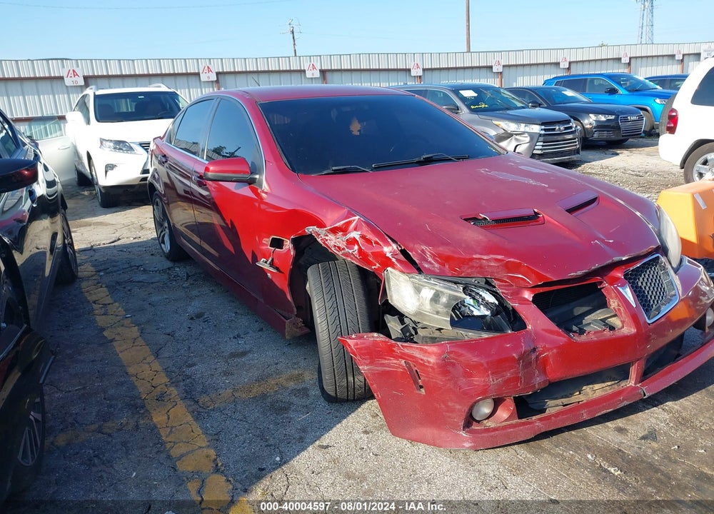 2009 PONTIAC G8 VIN: 6G2ER57789L190709