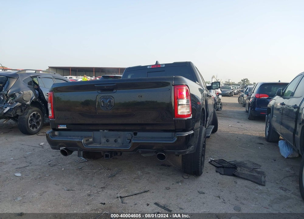 2022 RAM 1500 LONE STAR QUAD CAB 4X2 6'4 BOX VIN: 1C6RREBT8NN228105