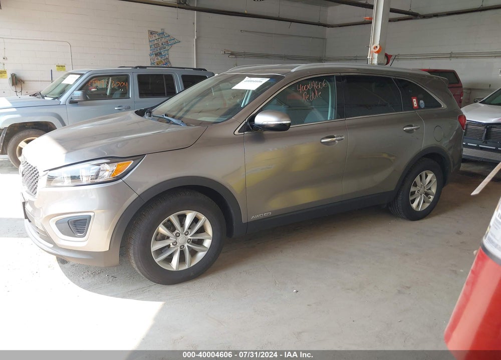 2017 KIA SORENTO 3.3L LX VIN: 5XYPGDA55HG221014