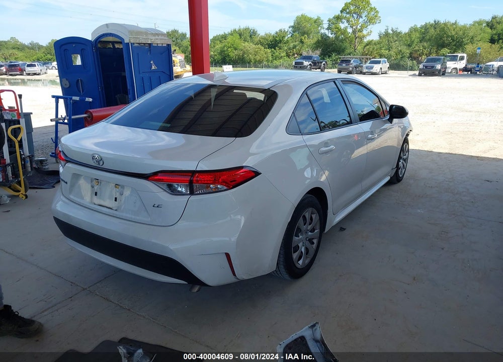 2021 TOYOTA COROLLA LE VIN: JTDEPMAE0MJ188702