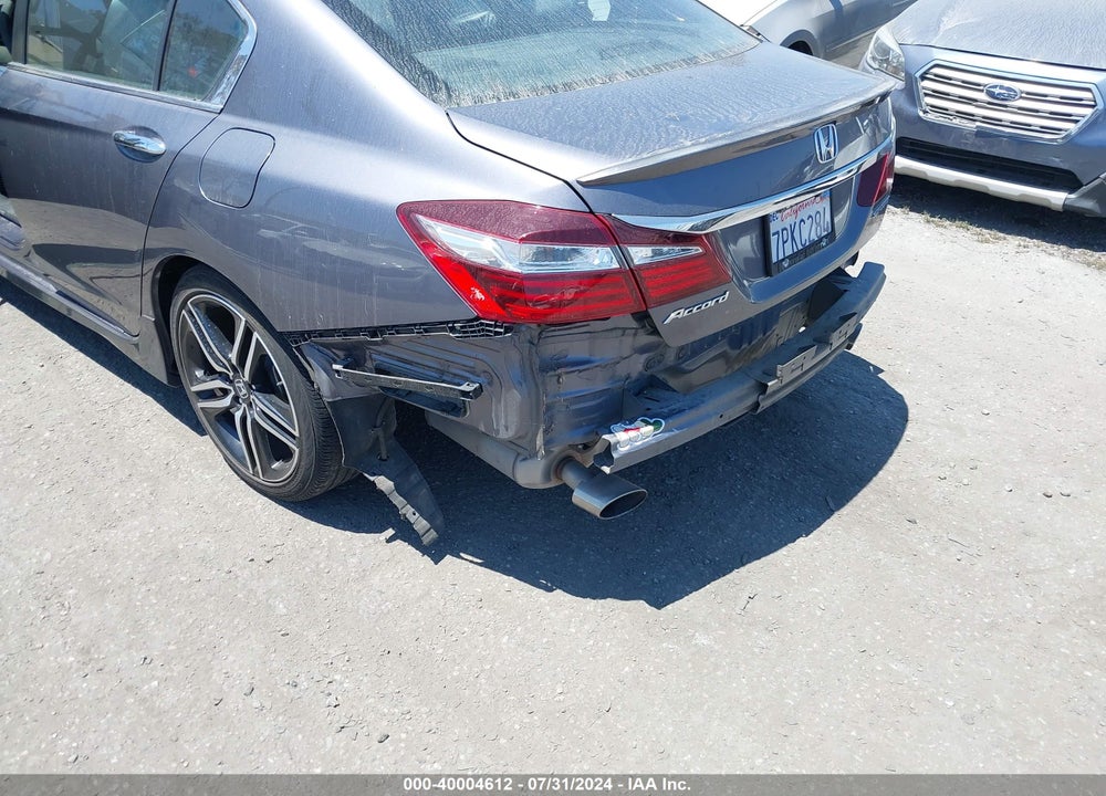 2016 HONDA ACCORD SPORT VIN: 1HGCR2F56GA045211