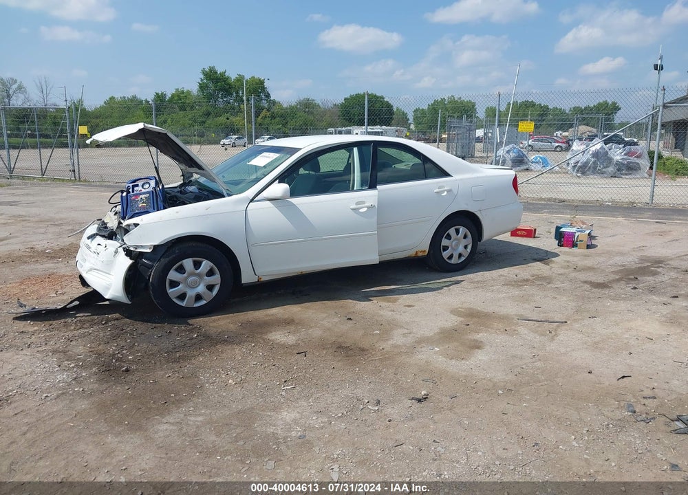 2004 TOYOTA CAMRY LE VIN: 4T1BE32K14U329780