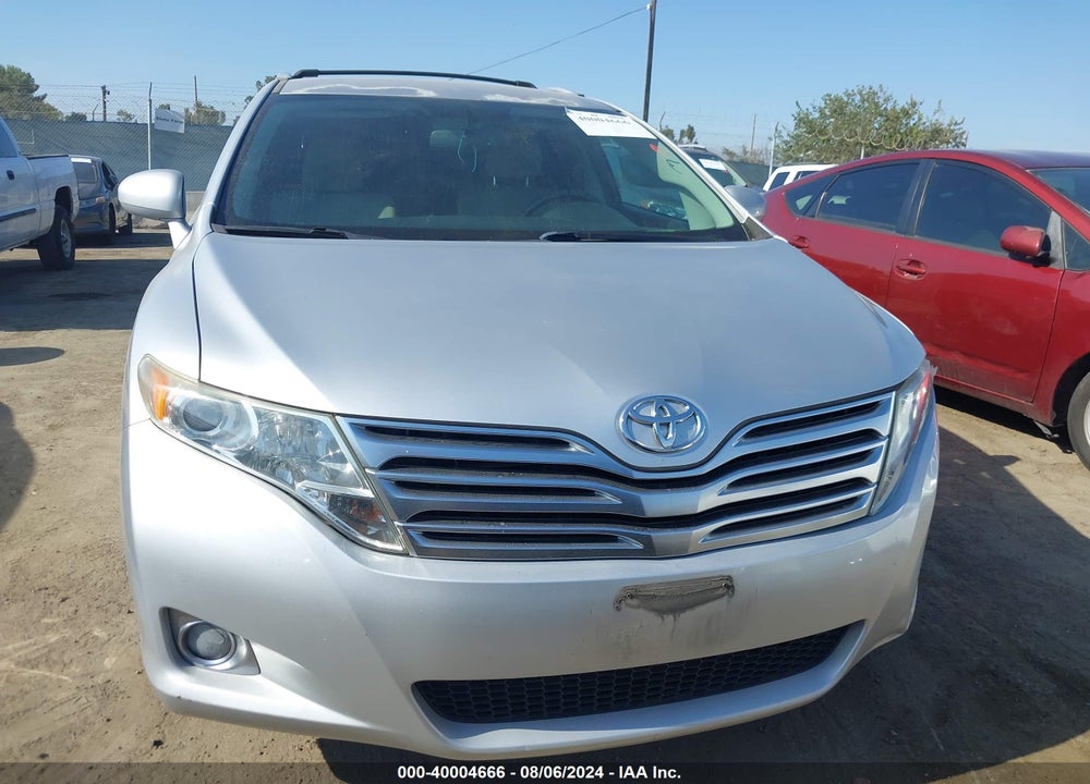 2011 TOYOTA VENZA VIN: 4T3ZA3BB6BU045916