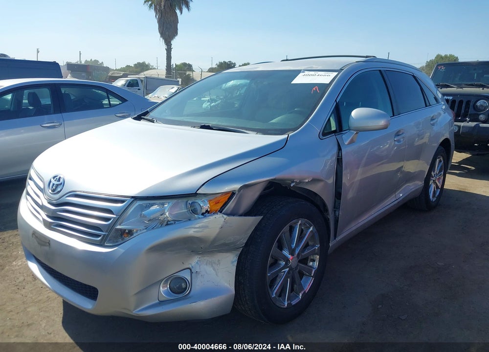 2011 TOYOTA VENZA VIN: 4T3ZA3BB6BU045916