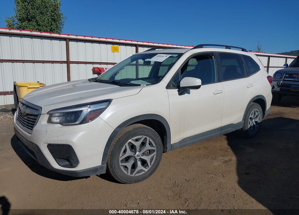 2021 SUBARU FORESTER PREMIUM VIN: JF2SKAFC9MH578990