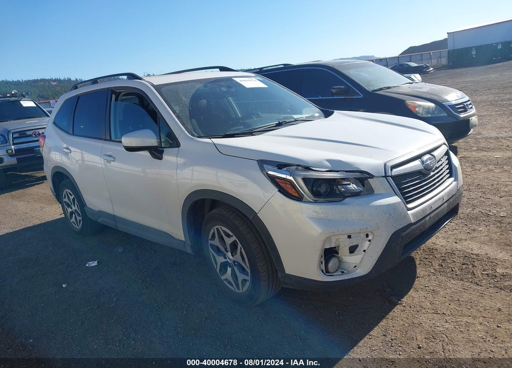 2021 SUBARU FORESTER PREMIUM VIN: JF2SKAFC9MH578990
