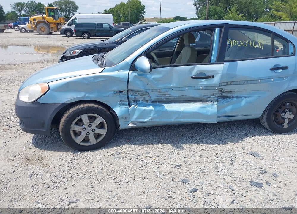 2009 HYUNDAI ACCENT VIN: KMHCN46CX9U377914