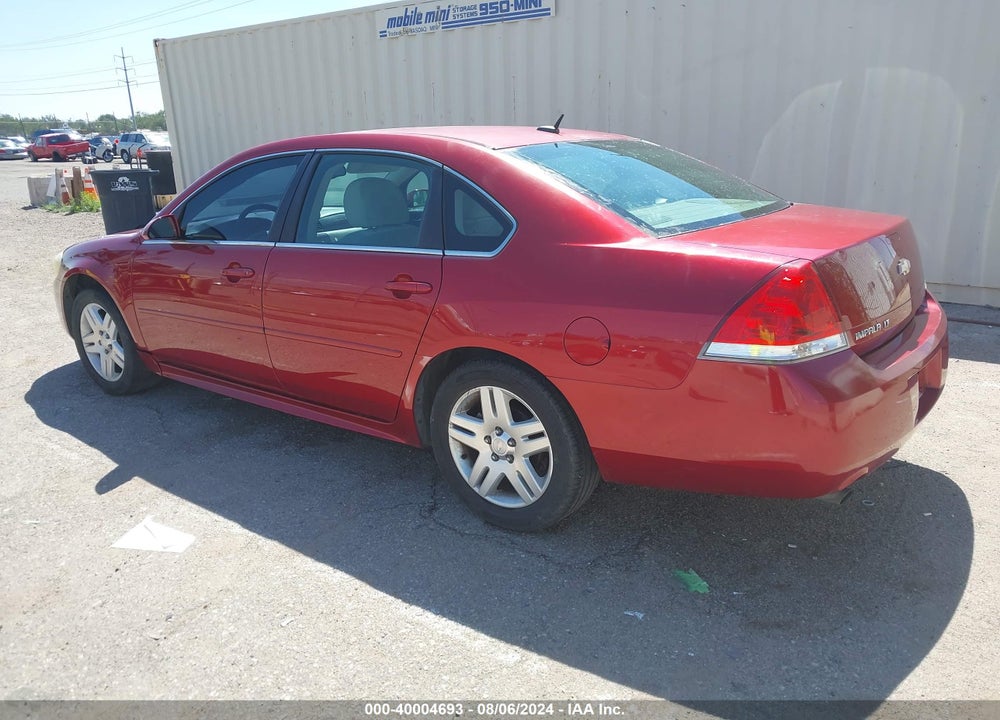 2013 CHEVROLET IMPALA LT VIN: 2G1WG5E37D1261019