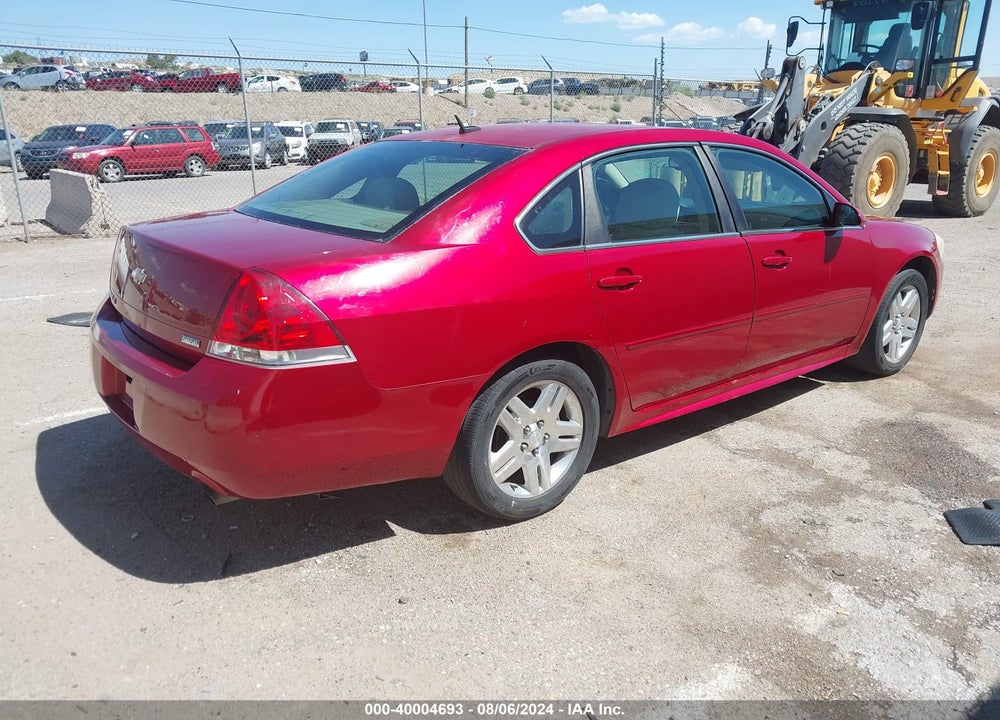 2013 CHEVROLET IMPALA LT VIN: 2G1WG5E37D1261019