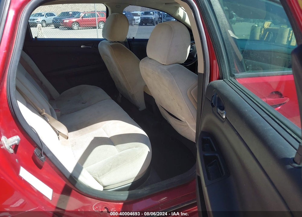 2013 CHEVROLET IMPALA LT VIN: 2G1WG5E37D1261019
