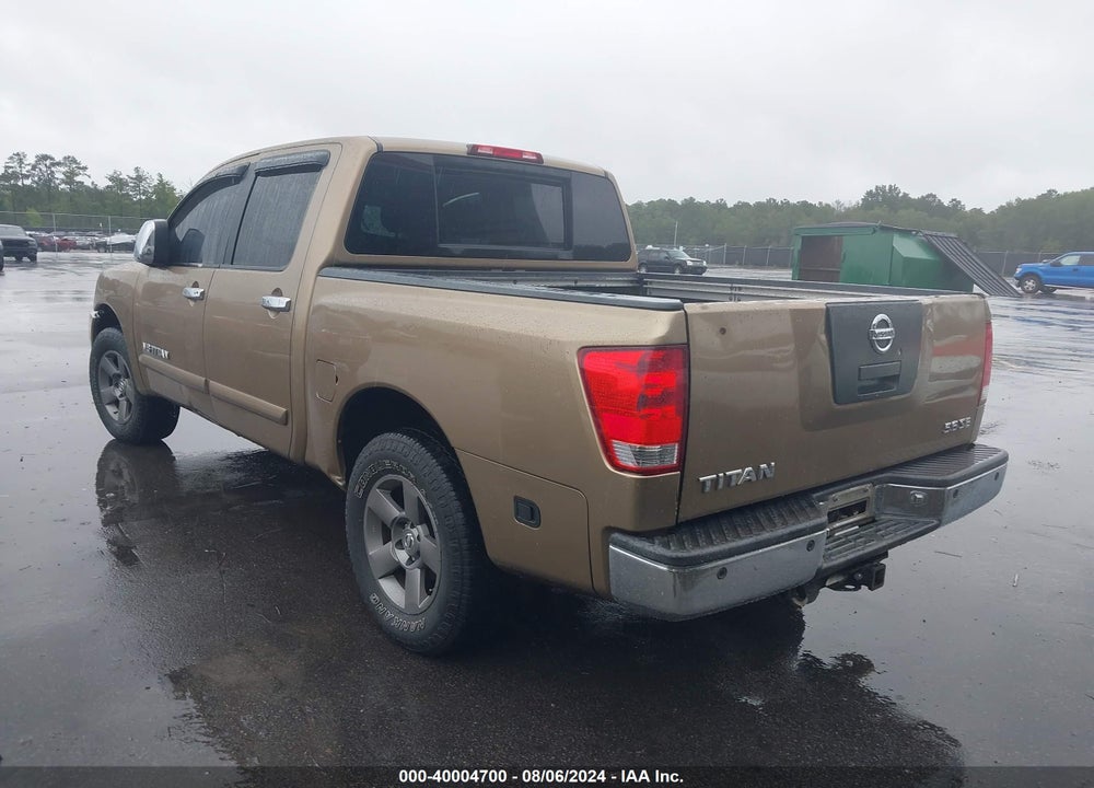 2005 NISSAN TITAN SE VIN: 1N6BA07A15N525726