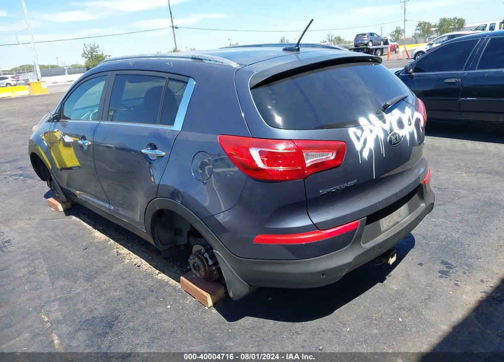 2013 KIA SPORTAGE EX VIN: KNDPC3A28D7455649