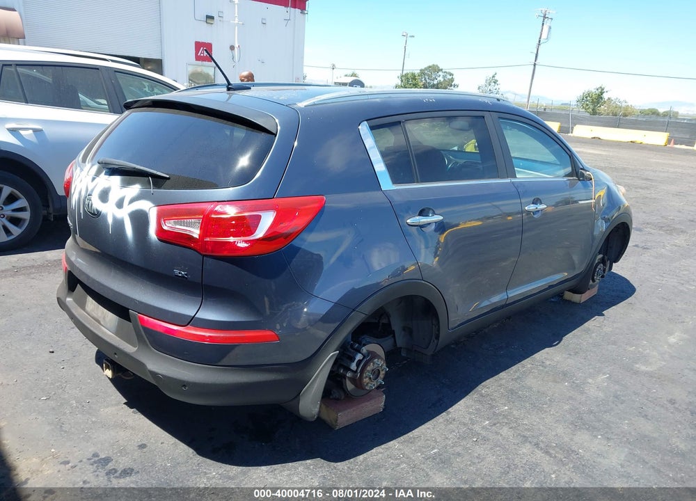 2013 KIA SPORTAGE EX VIN: KNDPC3A28D7455649