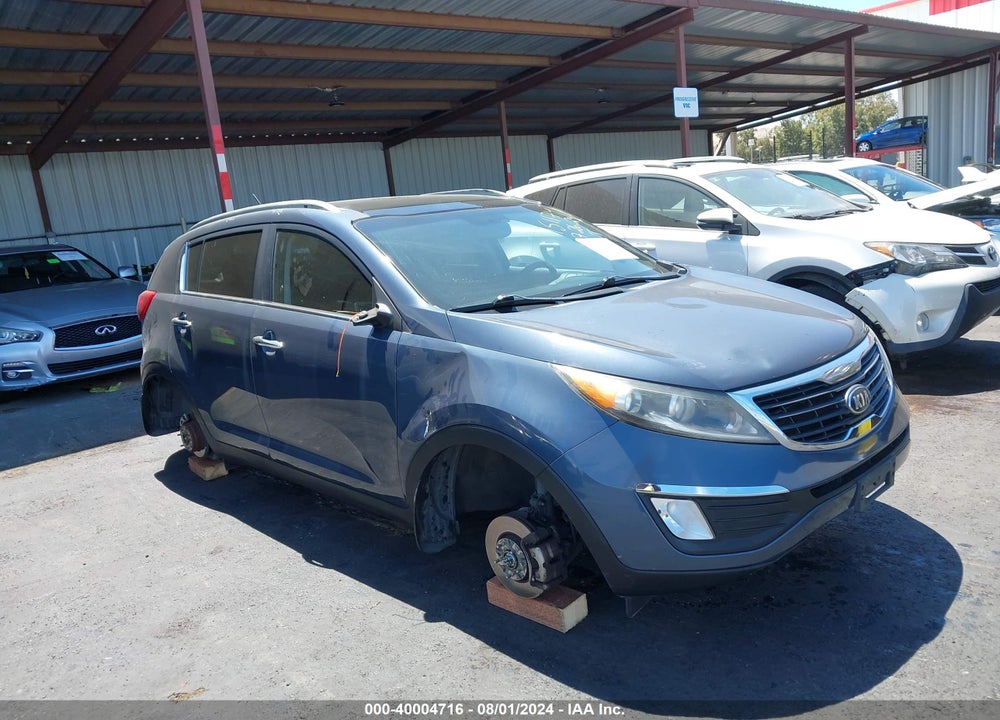 2013 KIA SPORTAGE EX VIN: KNDPC3A28D7455649