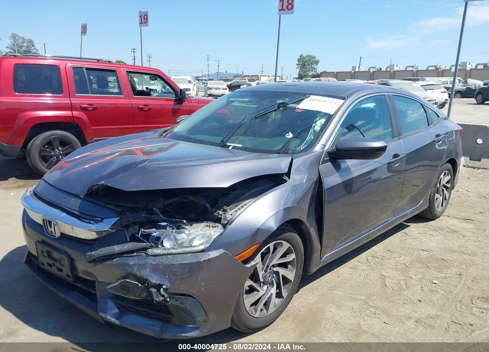 2017 HONDA CIVIC EX VIN: 19XFC2F78HE213105