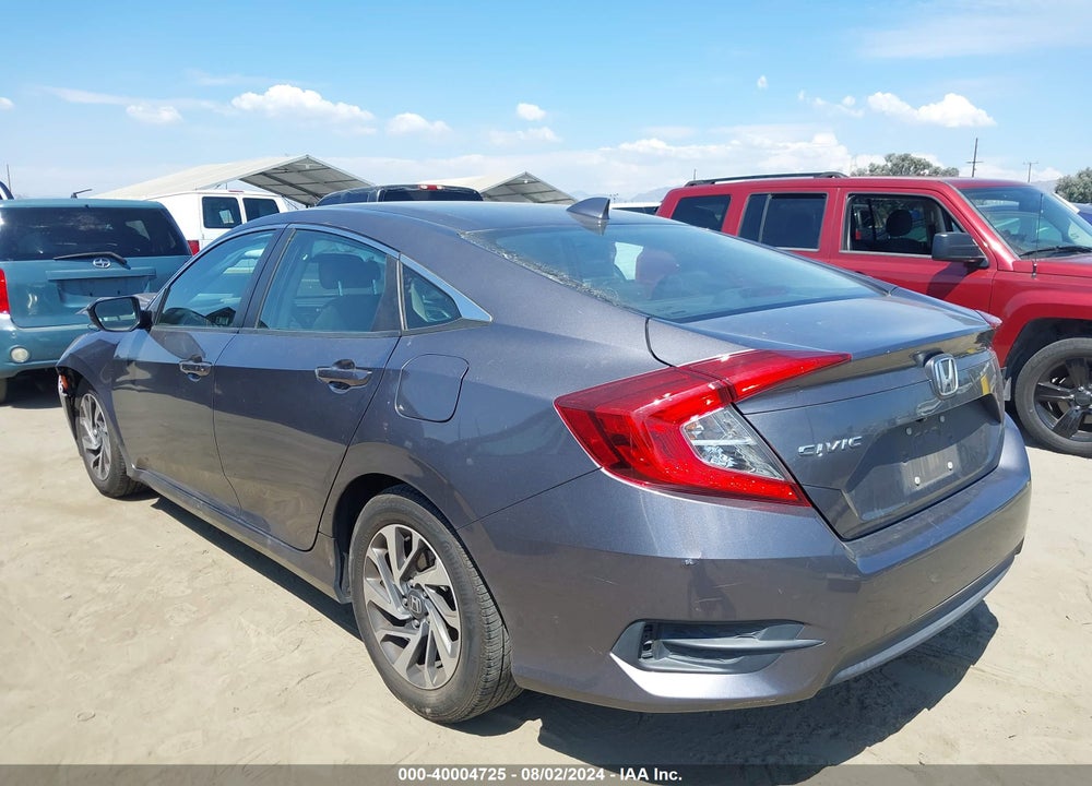 2017 HONDA CIVIC EX VIN: 19XFC2F78HE213105