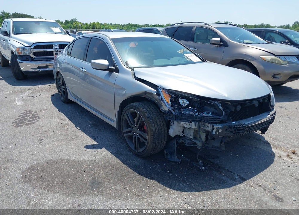 2017 HONDA ACCORD SPORT VIN: 1HGCR2F59HA282471