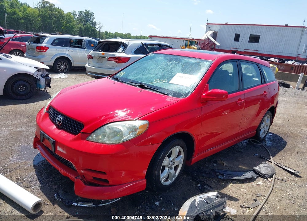 2004 TOYOTA MATRIX/XR VIN: 2T1KR32E94C293336