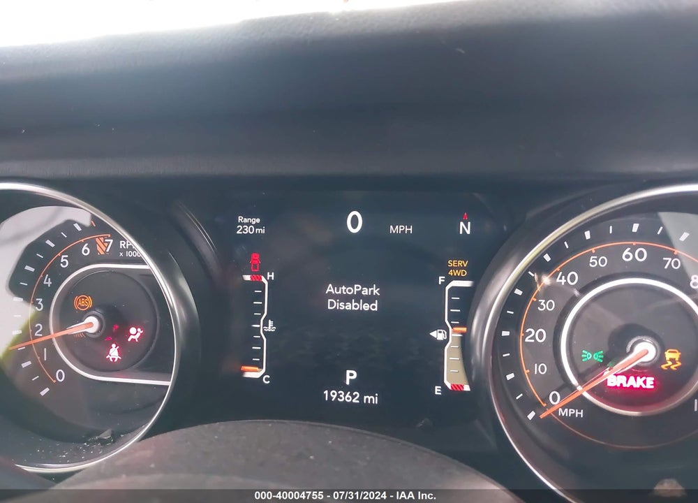 2023 JEEP GLADIATOR HIGH ALTITUDE 4X4 VIN: 1C6HJTFG7PL564508