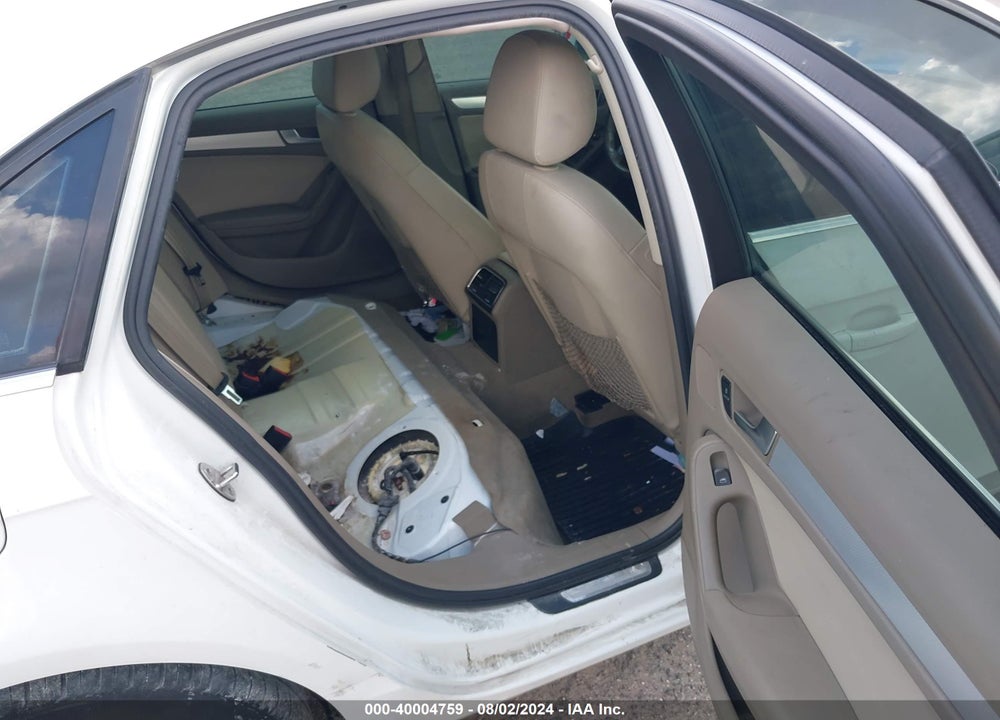 2011 AUDI A4 2.0T PREMIUM VIN: WAUEFAFL6BN020154