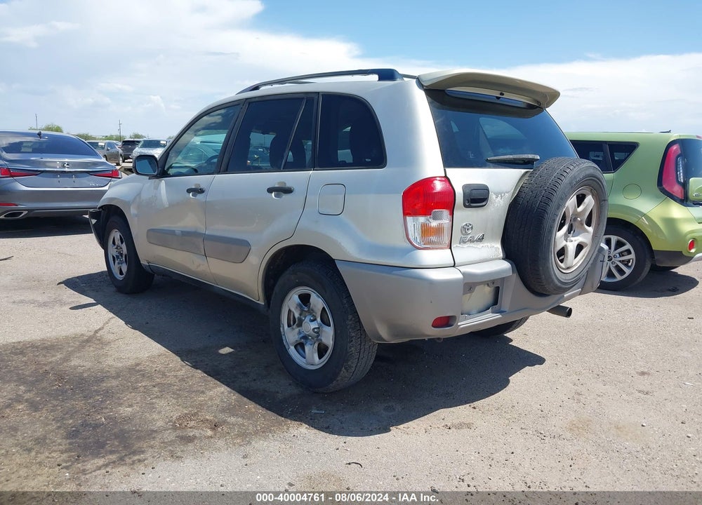 2003 TOYOTA RAV4 VIN: JTEGH20V830102077