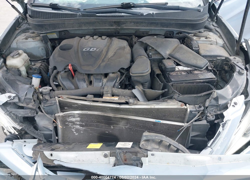 2012 HYUNDAI SONATA GLS VIN: 5NPEB4AC7CH327891