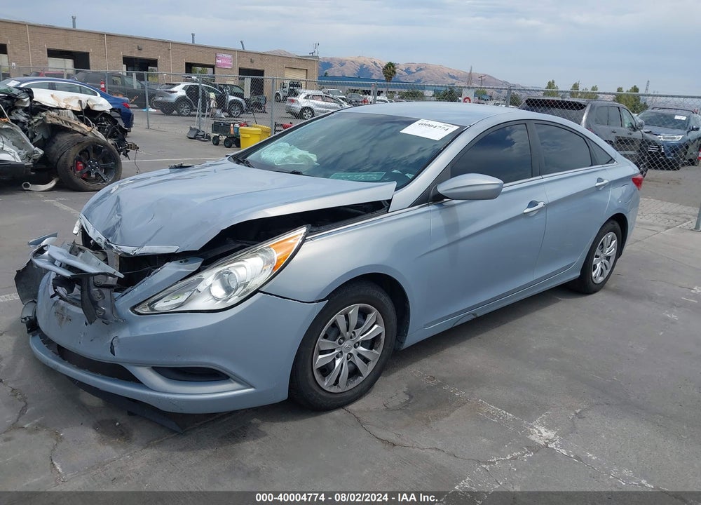 2012 HYUNDAI SONATA GLS VIN: 5NPEB4AC7CH327891